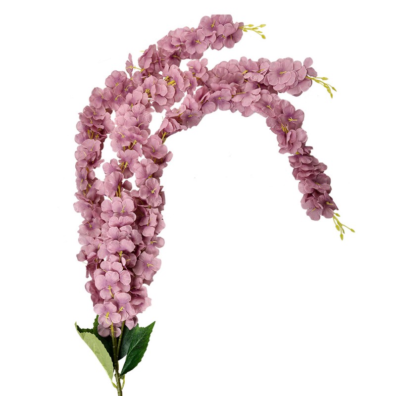 clayre & eef 6PL0388LPA Kunstbloem 108 cm Paars Kunststof