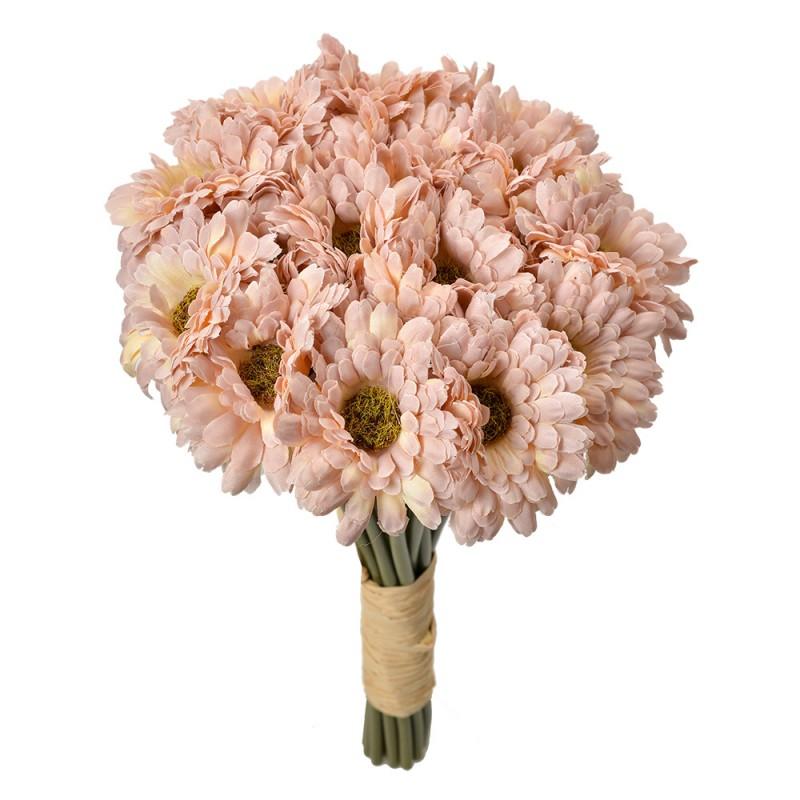 clayre & eef 6PL0394P Kunstbloem 30 cm Roze Kunststof