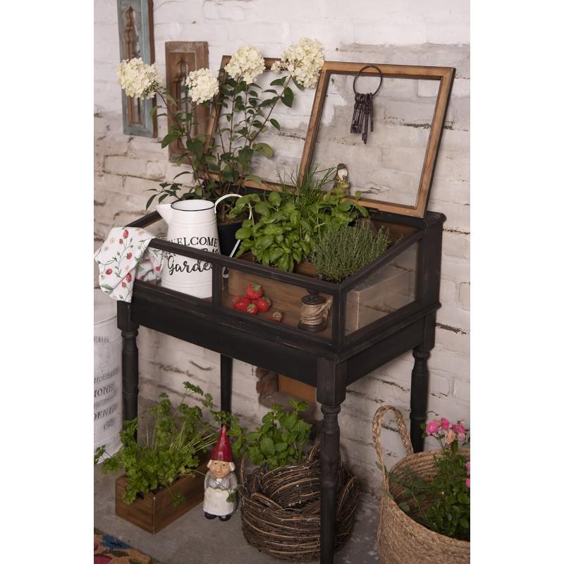 Clayre & Eef 6RO0540 Opbergmand Set Van 4 Ø 30 - Ø 18cm Bruin Stro Rond Mand