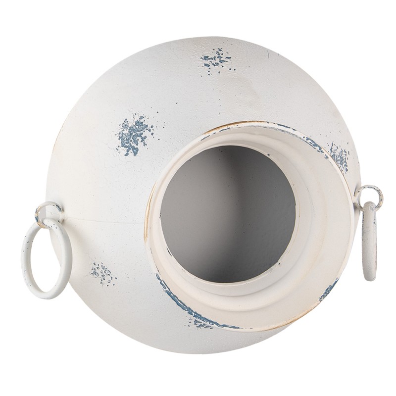 clayre & eef 6Y4767 Planthouder 31x13x28 cm Beige IJzer Plantenpot