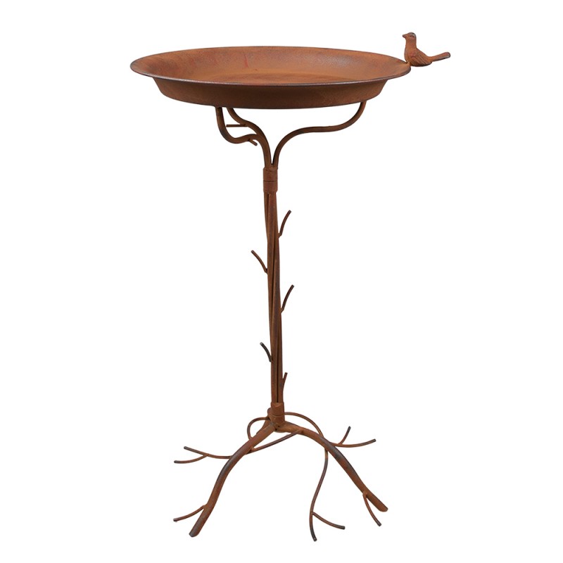 Clayre & Eef 6Y4835 Vogelvoederbak 48x42x71 Cm Bruin IJzer