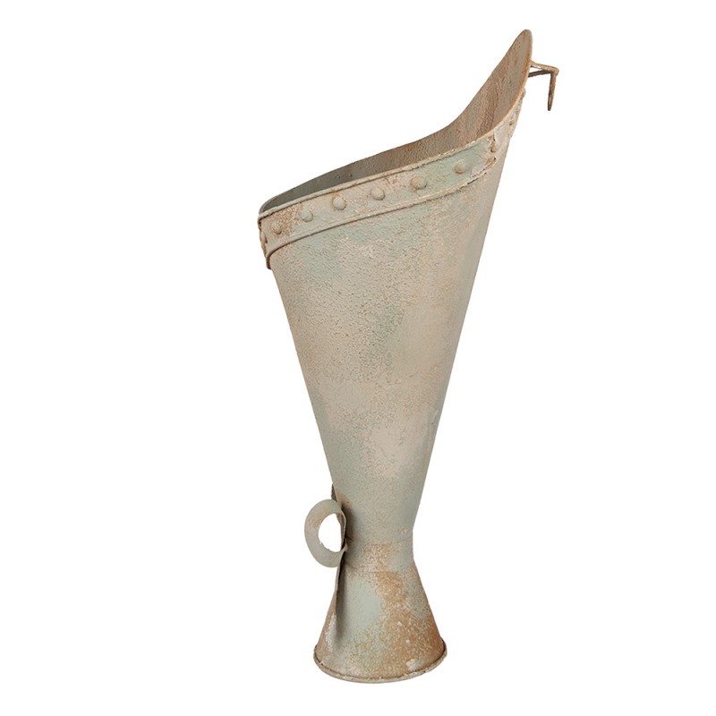 Clayre & Eef 6Y5797 Planthouder 31x23x32 Cm Groen Metaal