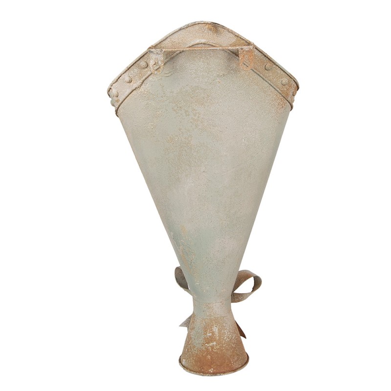 Clayre & Eef 6Y5797 Planthouder 31x23x32 Cm Groen Metaal