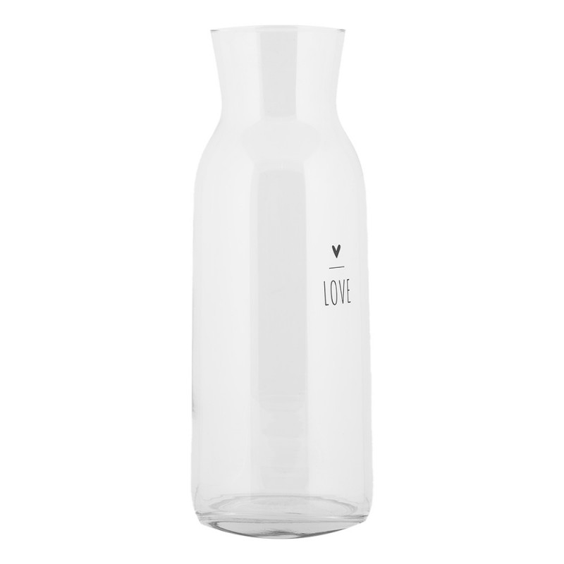 Clayre & Eef BHSGL0001 Karaf 1000 Ml Transparant Glas