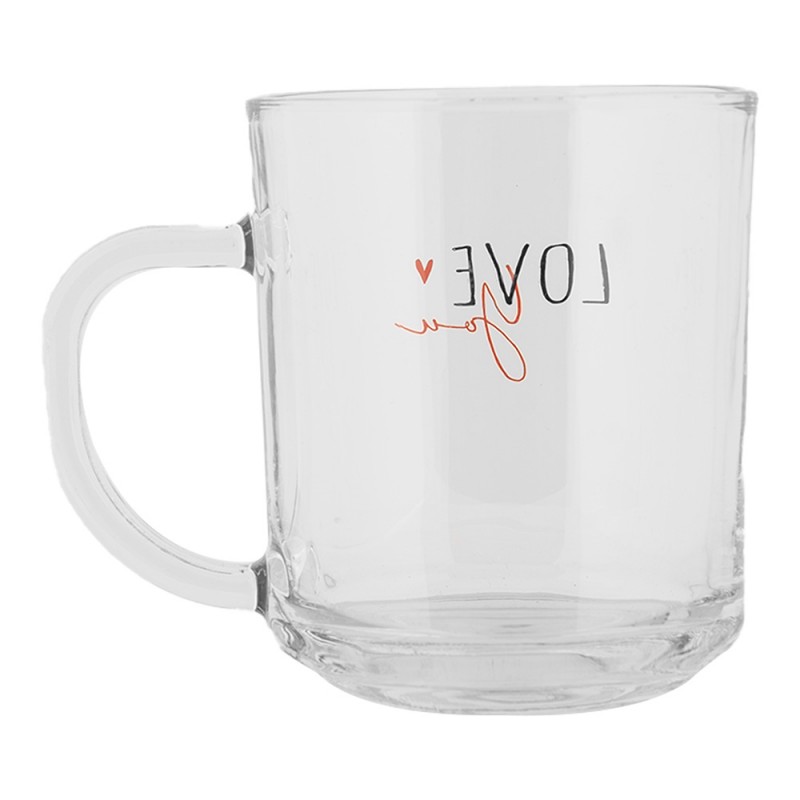 Clayre & Eef BHSGL0015 Theeglas 200 Ml Transparant Glas