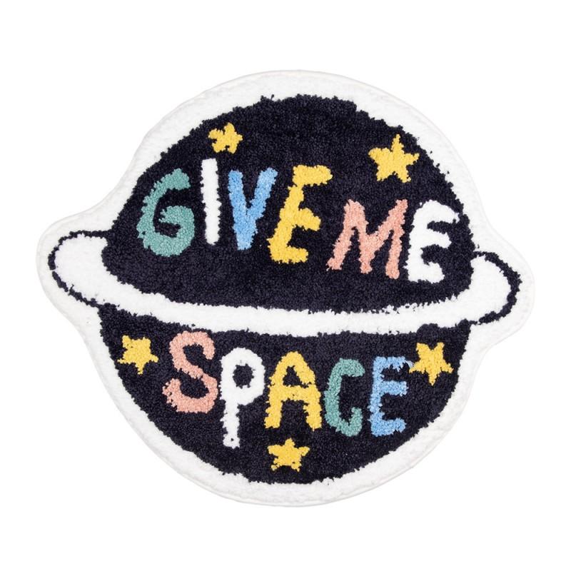 clayre & eef BM0017 Badmat 60x50x1 cm Meerkleurig Polyester