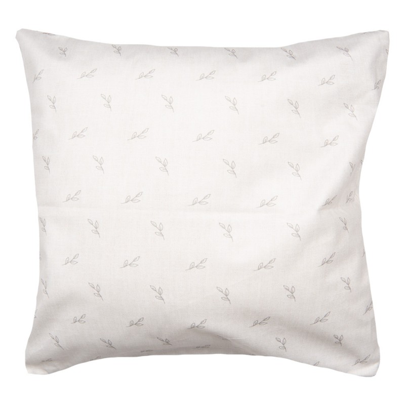 Clayre & Eef BNS21 Kussenhoes 45x45 Cm Beige Polyester Konijn