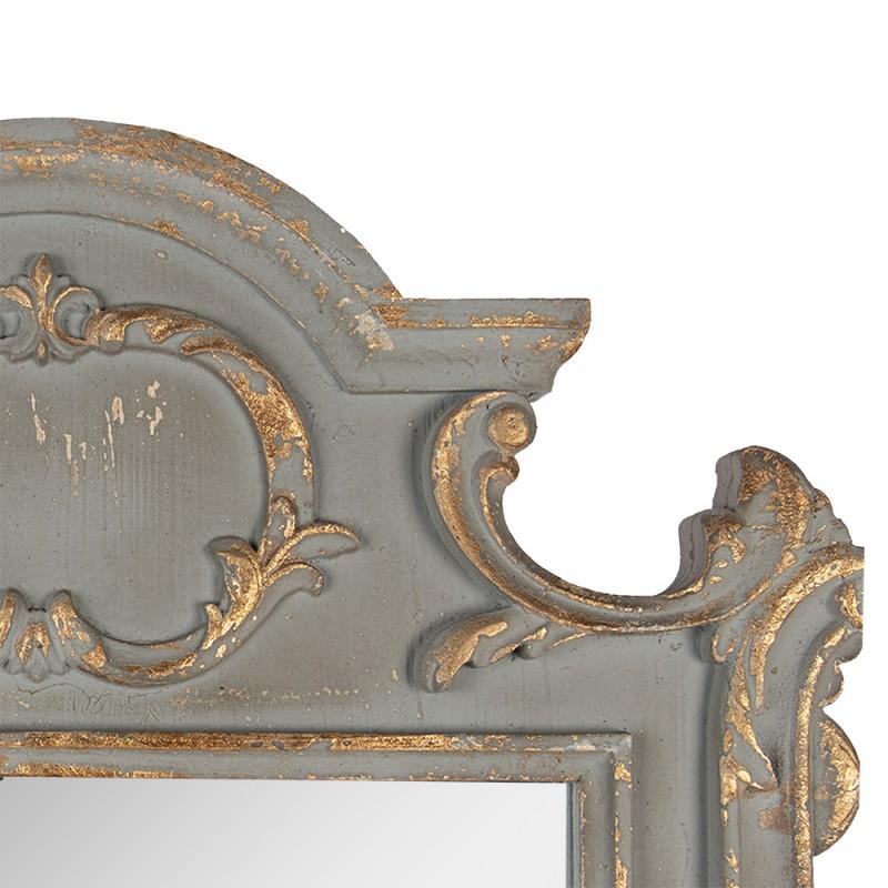 Clayre & Eef 52S322 Spiegel 75x4x110 Cm Groen Hout