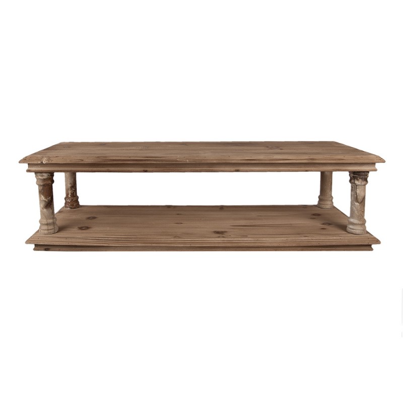 clayre & eef 5H0730 Wandrek 105x35x29 cm Bruin Hout