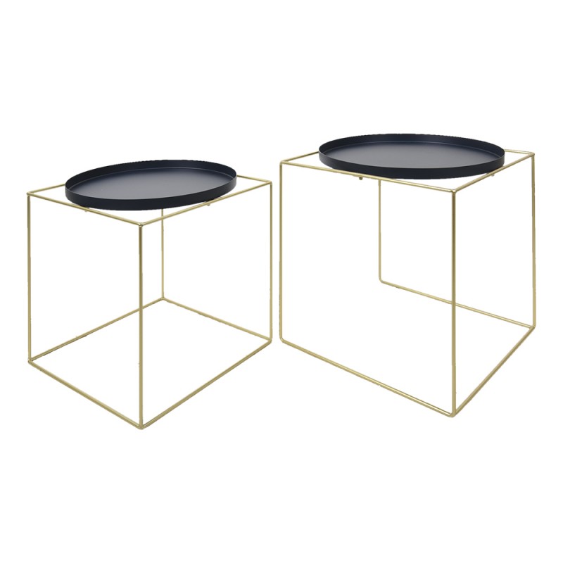 Clayre & Eef 64900 (2) Ø 47x47 / Ø 41x42 Cm