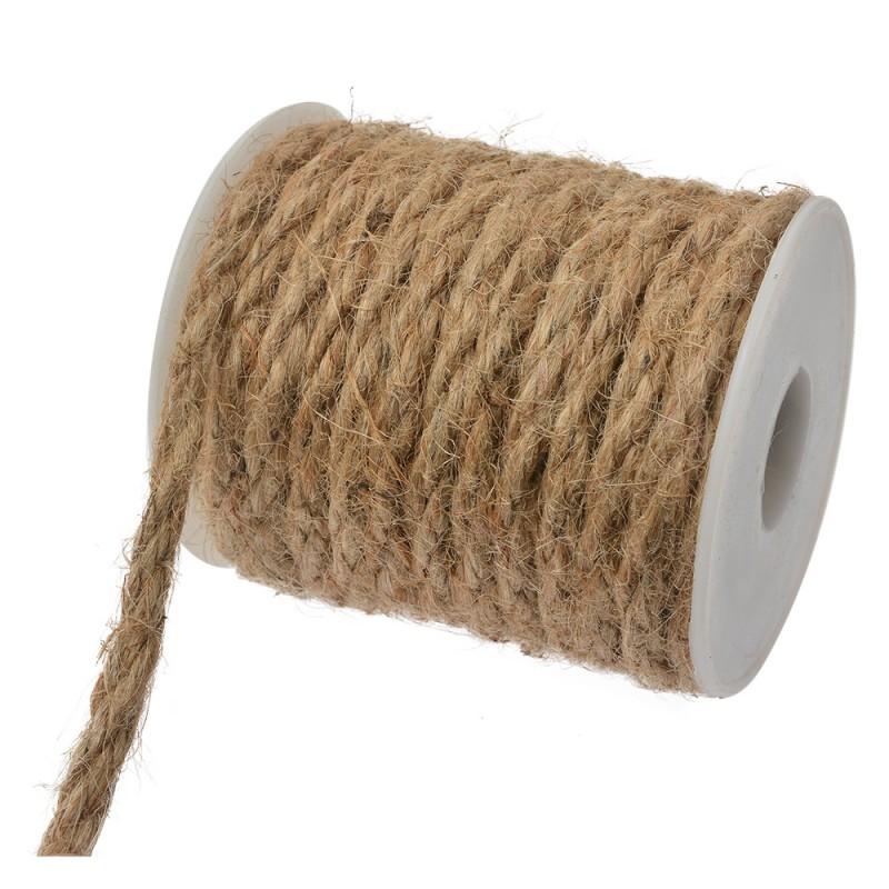 Clayre & Eef 66209 Touw 10 M Bruin Jute