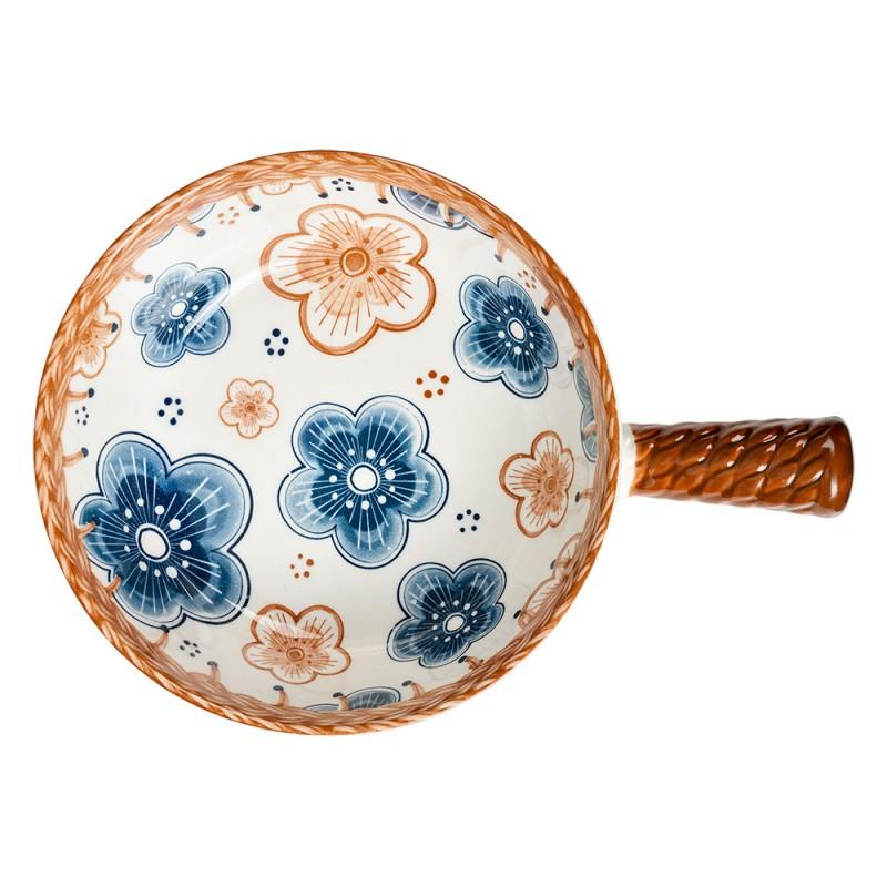 Clayre & Eef 6CE2171 Schaal 500 Ml Wit Keramiek