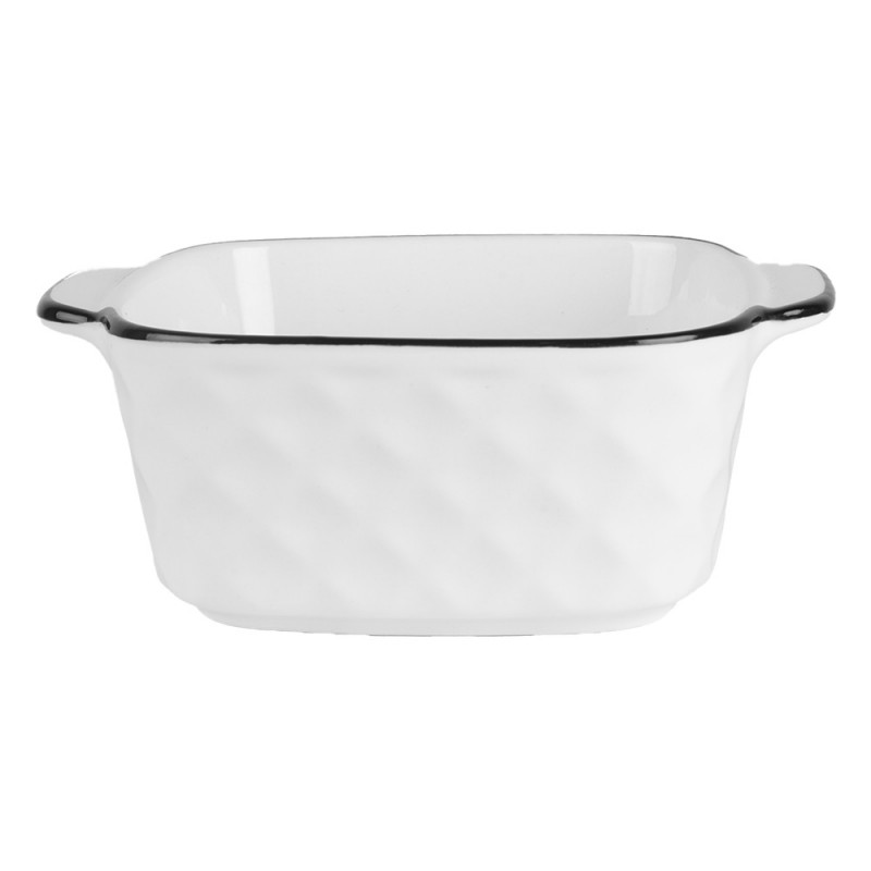 clayre & eef 6CEBO0212 Kom 400 ml Wit Keramiek