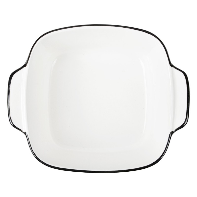 Clayre & Eef 6CEBO0213 Kom 400 Ml Wit Keramiek