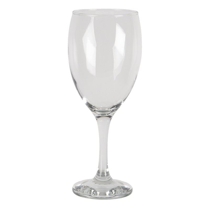clayre & eef 6GL3424 Wijnglas 530 ml Glas Wijnkelk