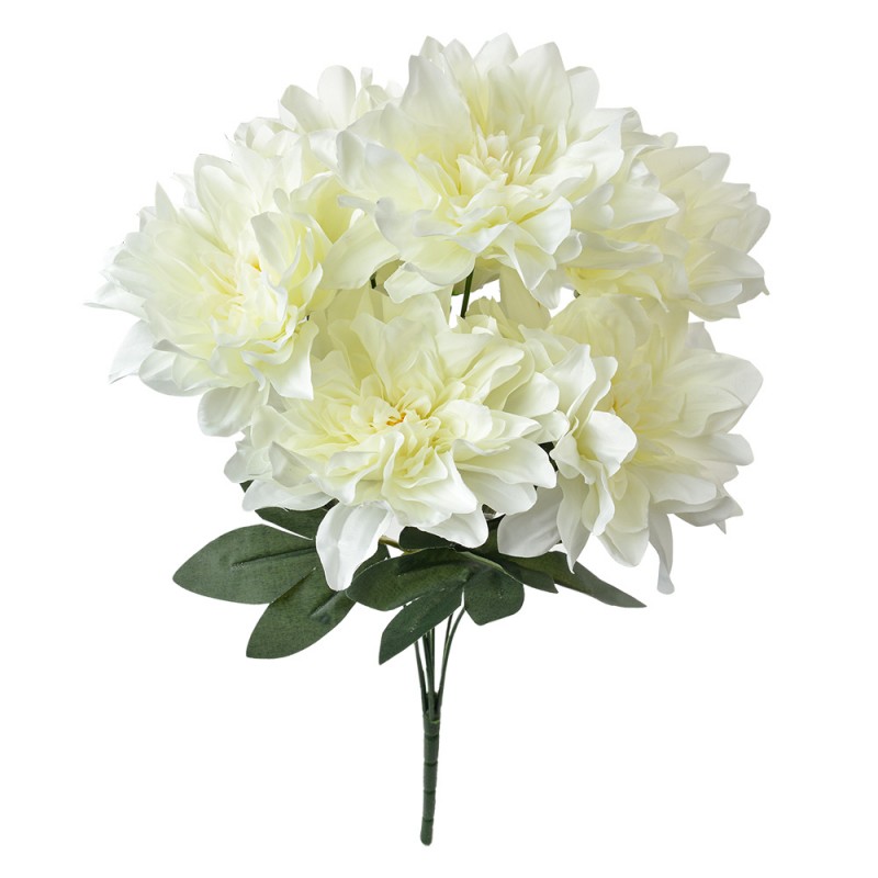 Clayre & Eef 6PL0377W Kunstbloem 49 Cm Wit Kunststof