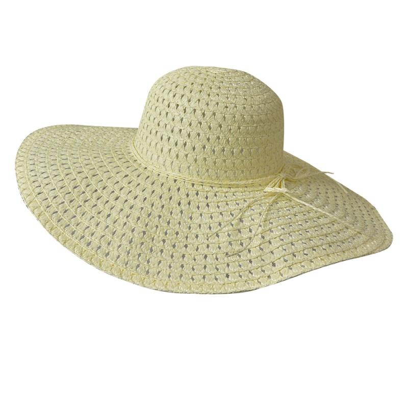 clayre & eef JZHA0119 Hoed Beige Papierstro