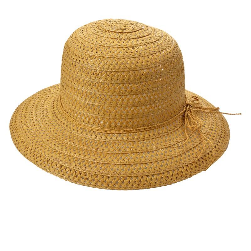 clayre & eef JZHA0124 Hoed Bruin Papierstro