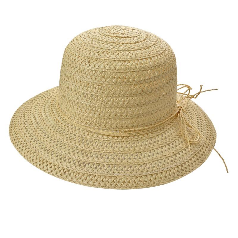 clayre & eef JZHA0125 Hoed Beige Papierstro