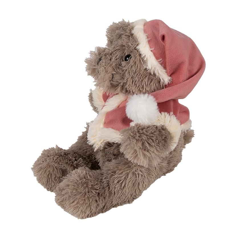 Clayre & Eef TW0589 Knuffel Beer 30 Cm Bruin Pluche