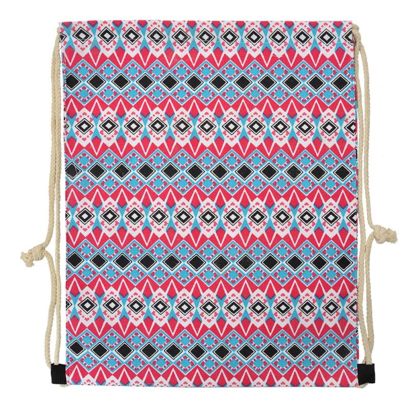 Clayre & Eef JZBG0306 Rugzak 34x43 Cm Blauw Synthetisch