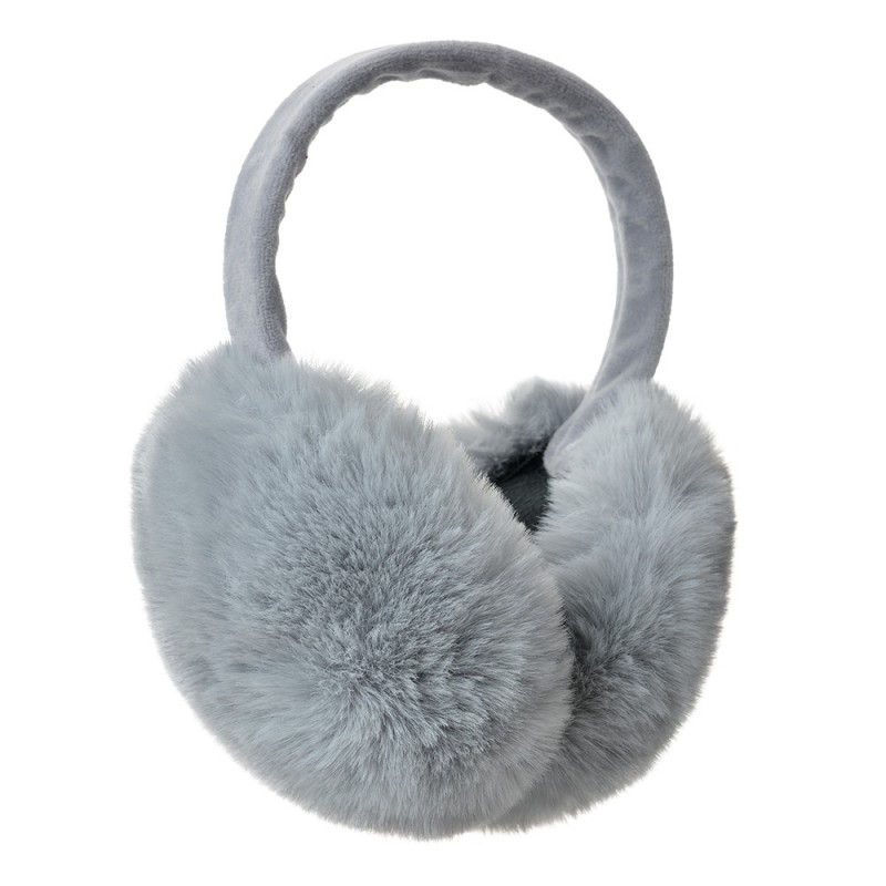 clayre & eef JZEW0008G Oorwarmers One Size Grijs Polyester