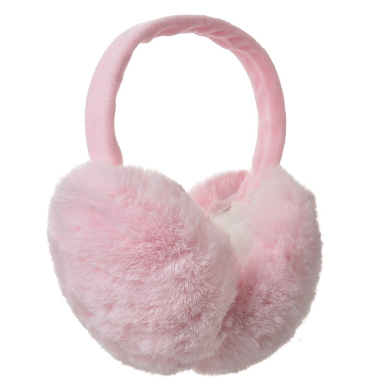 clayre & eef JZEW0008P Oorwarmers One Size Roze Polyester