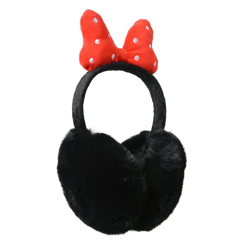 clayre & eef JZEW0012 Oorwarmers One Size Zwart Polyester