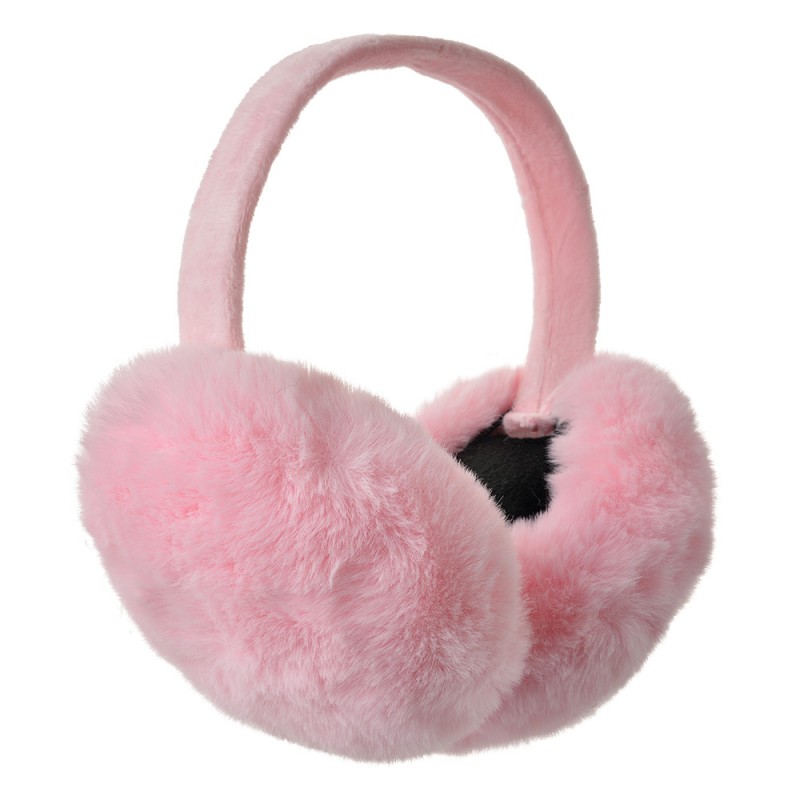 clayre & eef JZEW0016LP Oorwarmers One Size Roze Polyester