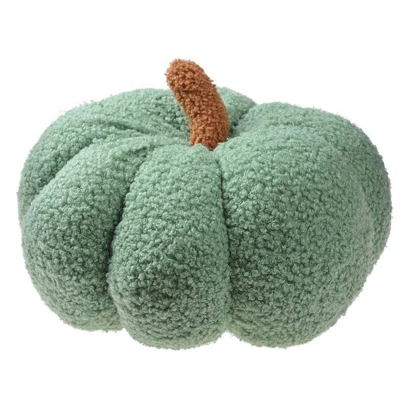 clayre & eef KG033.008LGR Sierkussen Pompoen Ø 28x18 cm Groen Synthetisch