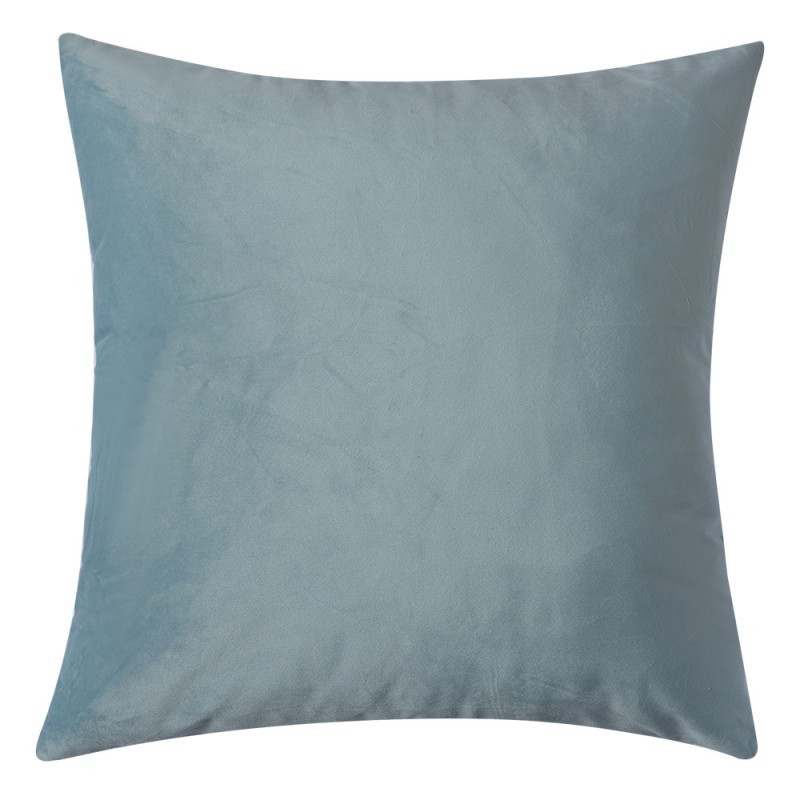 clayre & eef KT021.394 Kussenhoes 45x45 cm Blauw Synthetisch