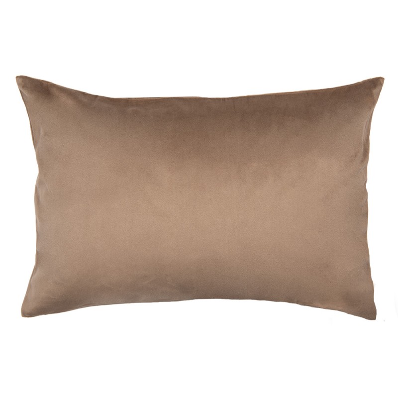 Clayre & Eef KT036.053CH Kussenhoes 35x50 Cm Bruin Polyester Rechthoek