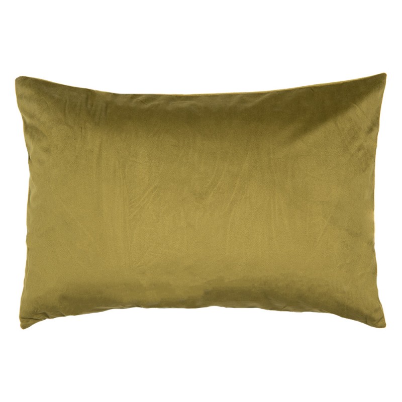 Clayre & Eef KT036.053GR Kussenhoes 35x50 Cm Groen Polyester Rechthoek