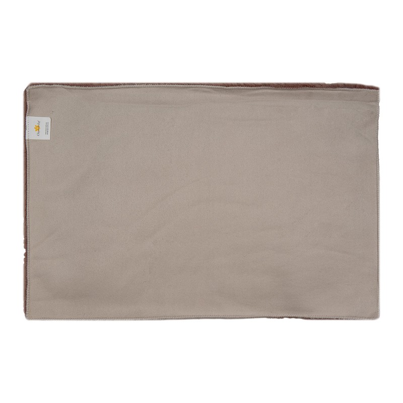 Clayre & Eef KT080.068P Badmat 40x60x2 Cm Roze Polyester