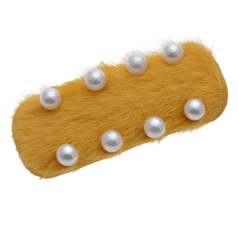 clayre & eef MLHC0218Y Haarspeld Geel Metaal Haarclip