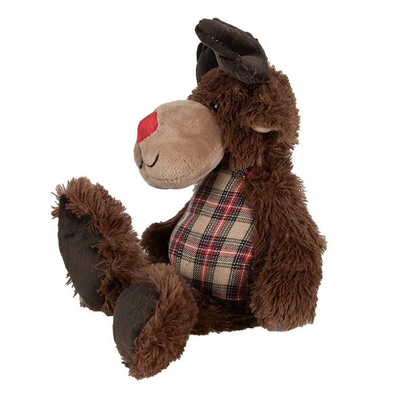 Clayre & Eef TW0587 Knuffel Rendier 35 Cm Bruin Pluche