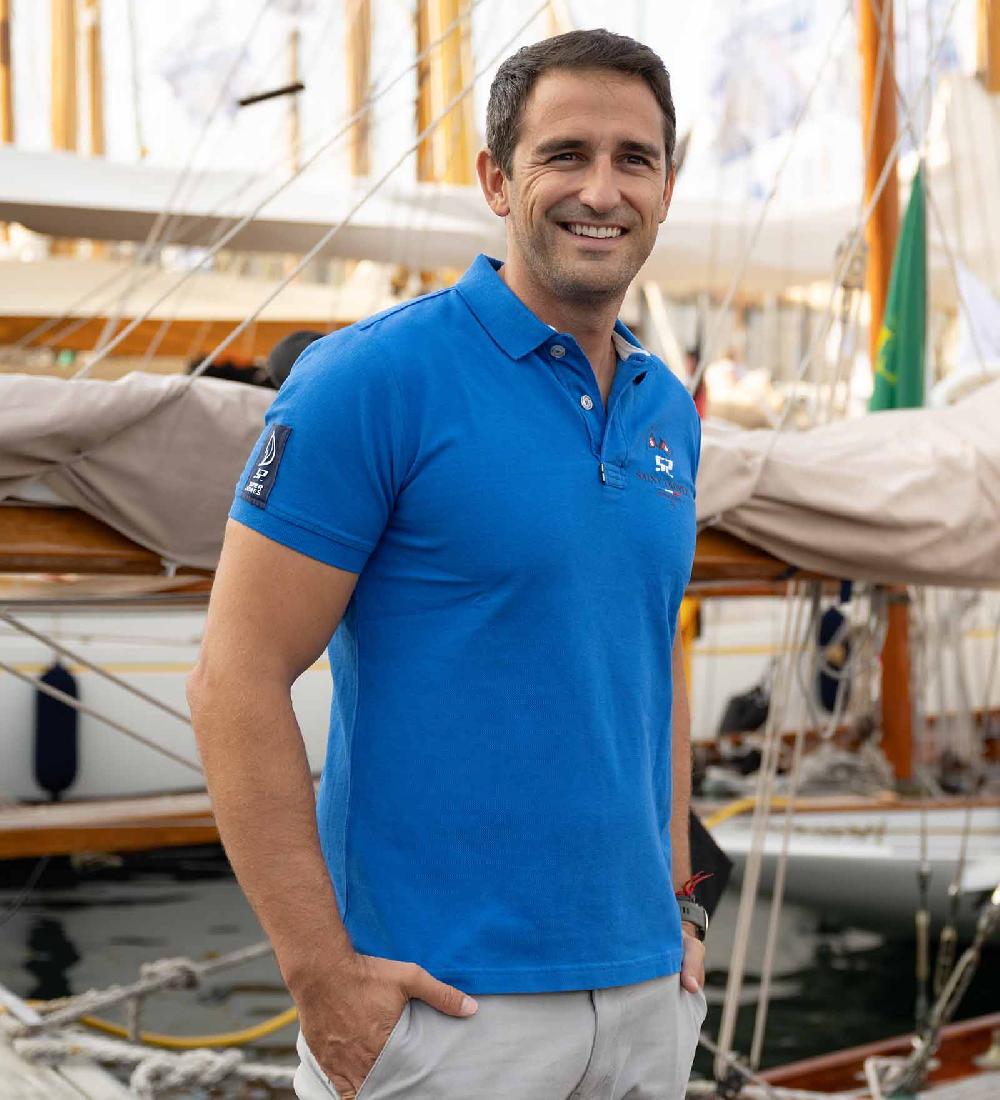 Code Zero 52 Super Series Polo Heren Saint-Tropez Blauw 3XL