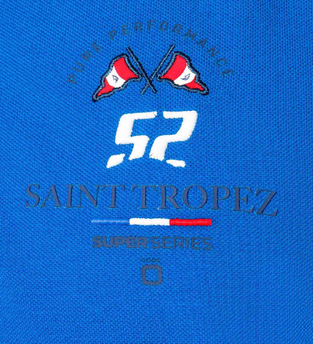 Code Zero 52 Super Series Polo Heren Saint-Tropez Blauw 3XL