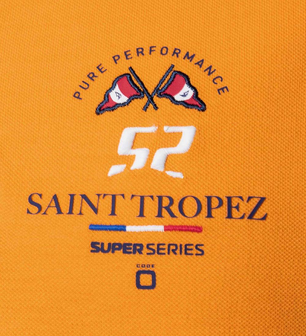 Code Zero 52 Super Series Polo Heren Saint-Tropez Oranje XL