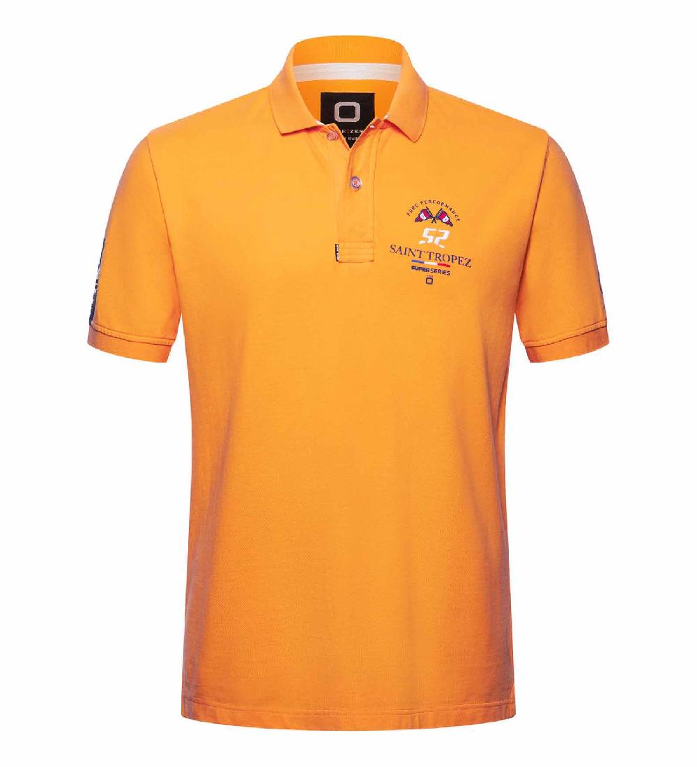 code zero 52 Super Series Polo Heren Saint-Tropez Oranje XL