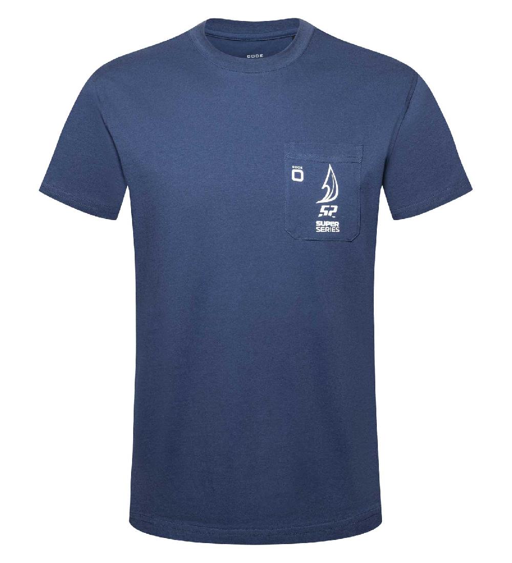 code zero 52 Super Series T-Shirt Heren Circuit Marine S