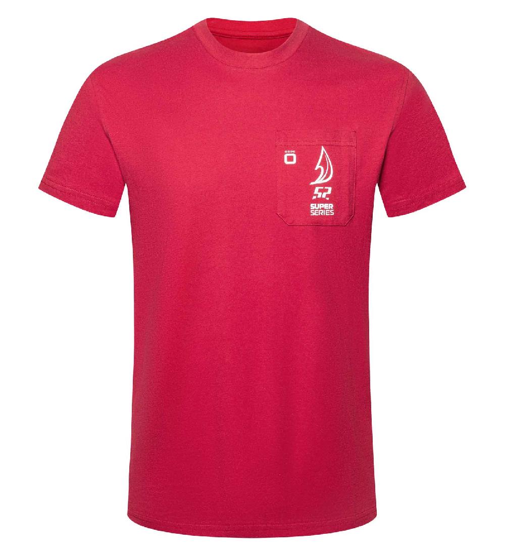 code zero 52 Super Series T-Shirt Heren Circuit Rood S