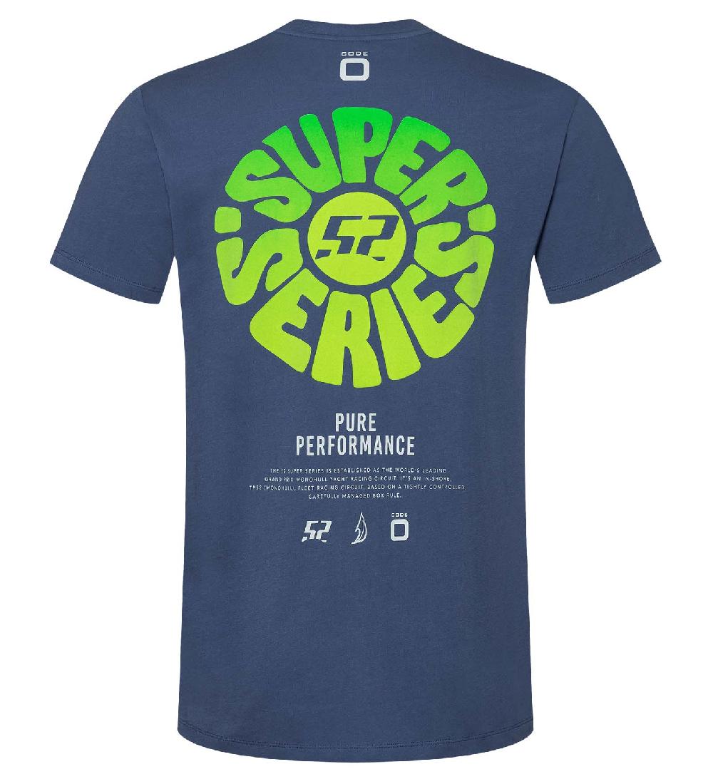 Code Zero 52 Super Series T-Shirt Summer Vibes Marine M