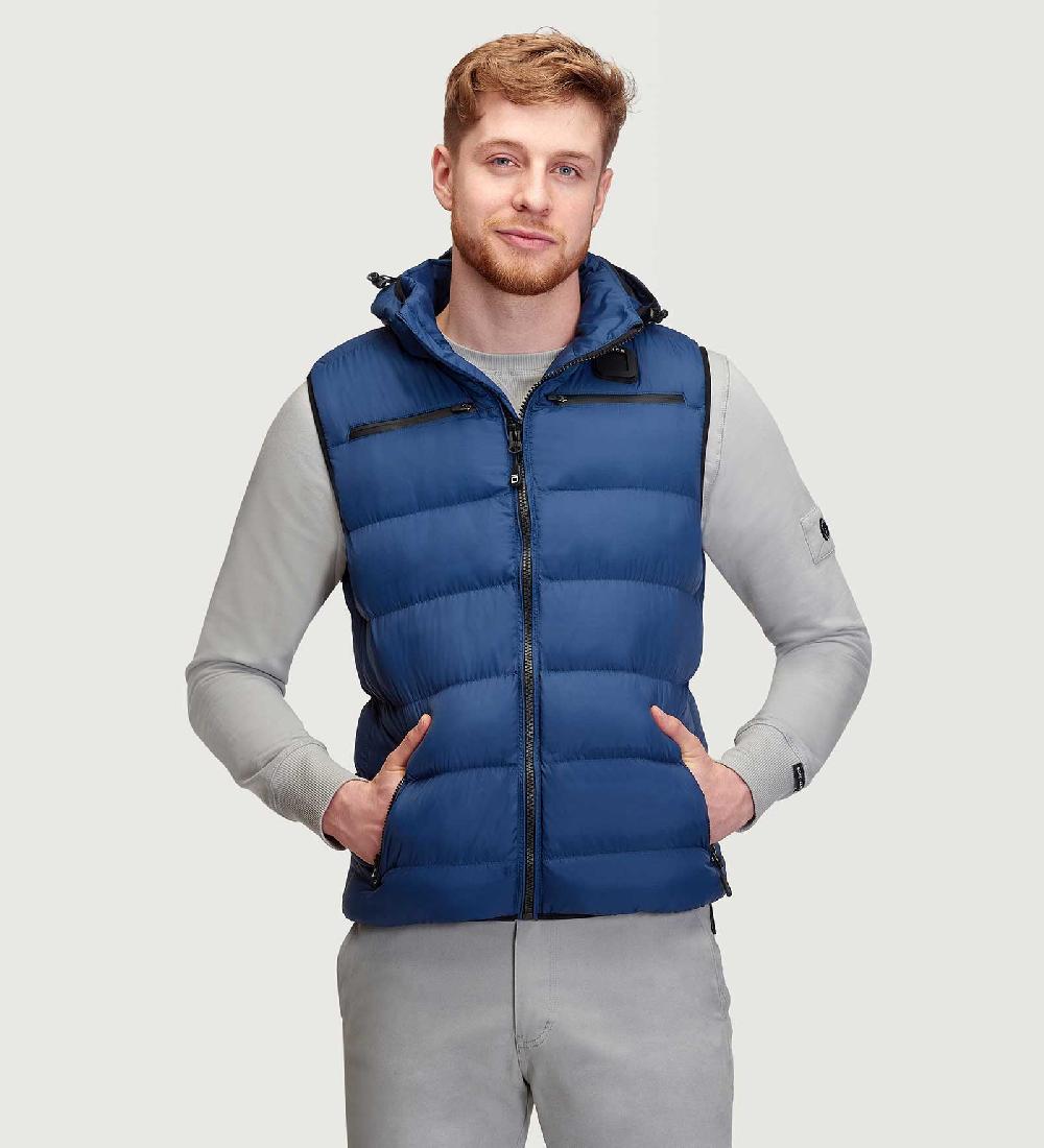 Code Zero CODE-ZERO Bodywarmer Met Capuchon Heren Monte Baldo Marine 3XL