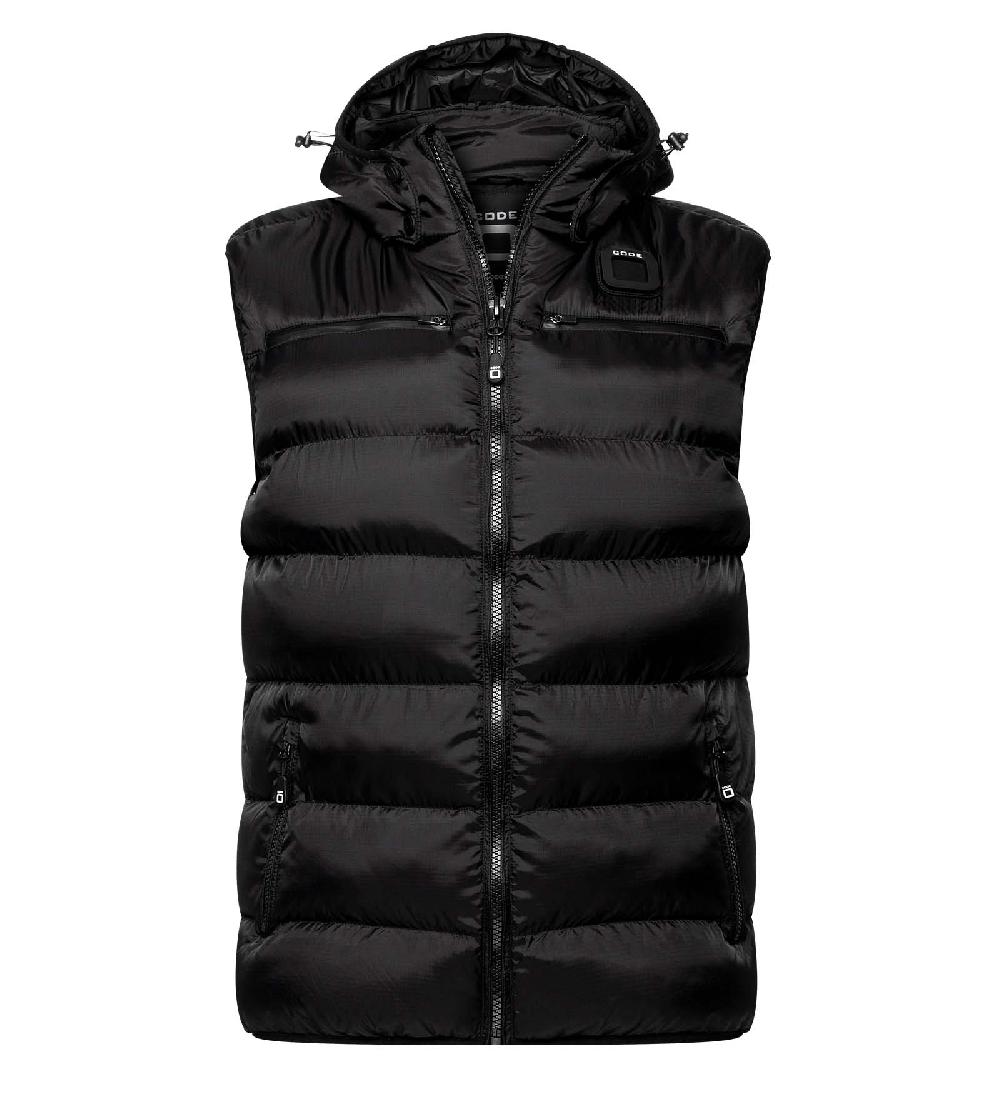 code zero CODE-ZERO Bodywarmer met capuchon Heren Monte Baldo Zwart L