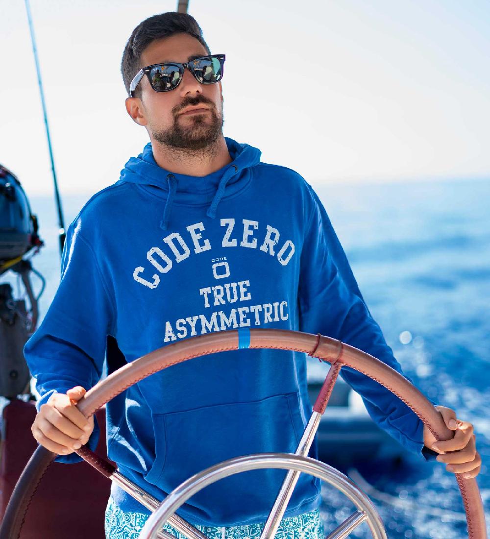 Code Zero CODE-ZERO Hoodie Saint-Barth Blauw M