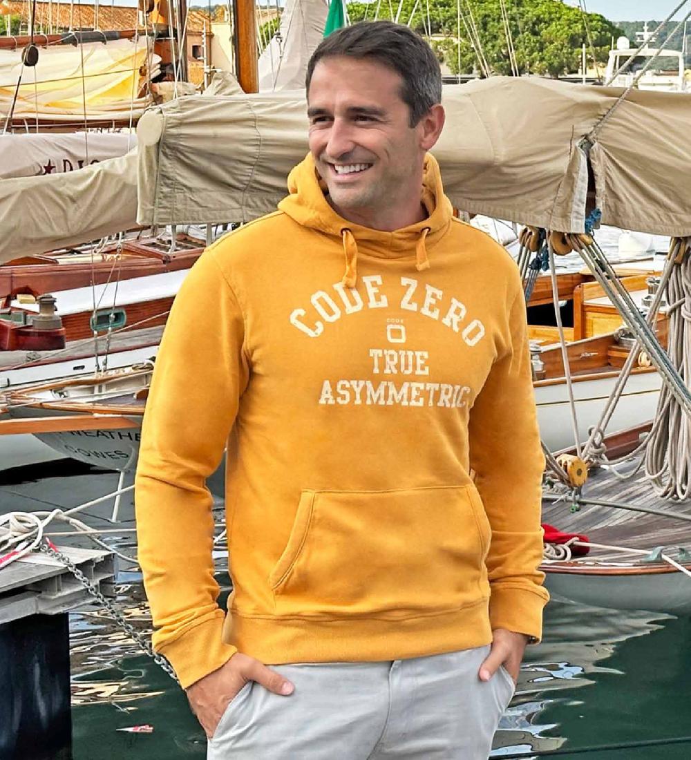 Code Zero CODE-ZERO Hoodie Saint-Barth Geel M