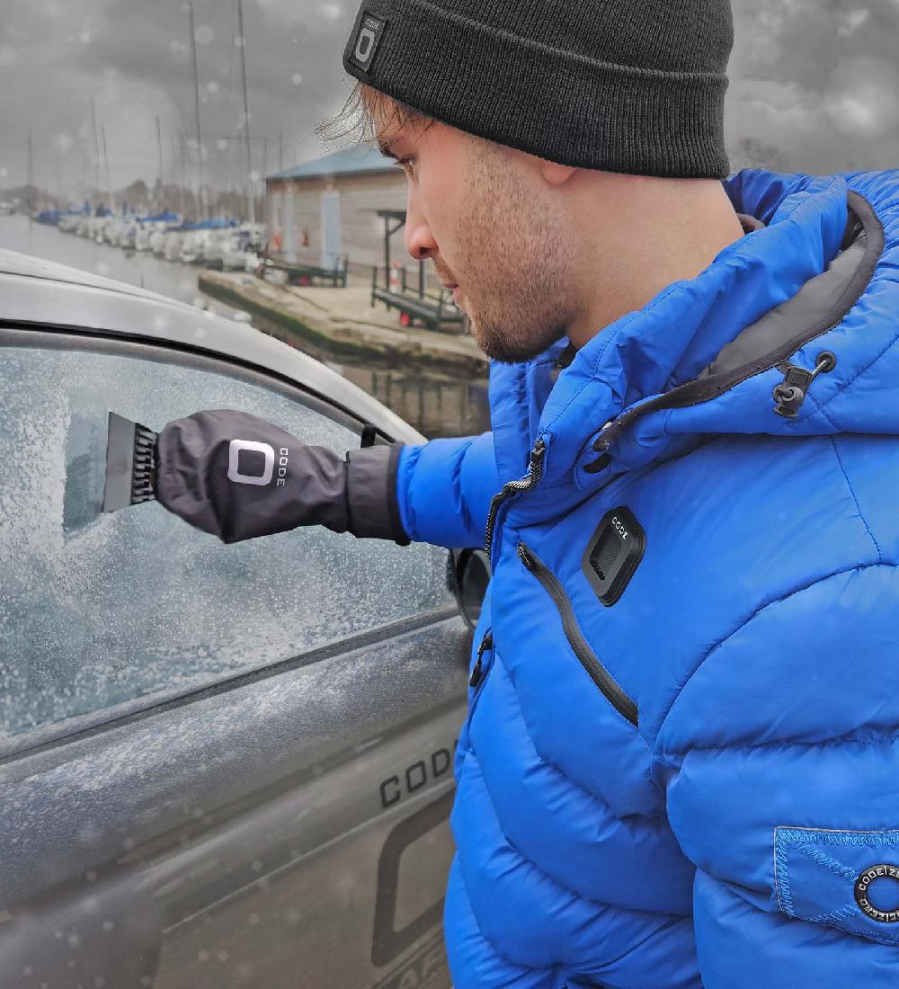 Code Zero CODE-ZERO Ijskrabber Zwart