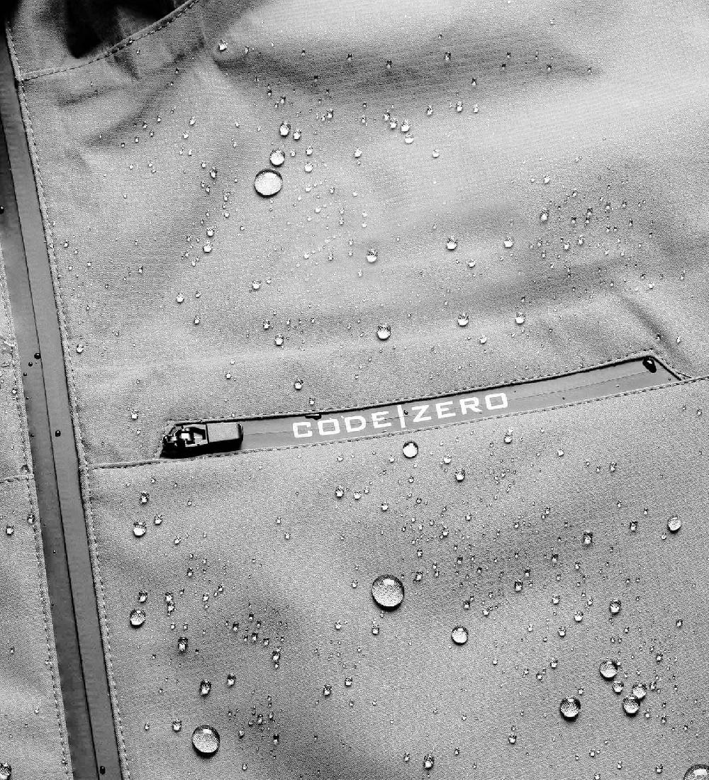 Code Zero CODE-ZERO Jas Heren Waypoint Grijs XL