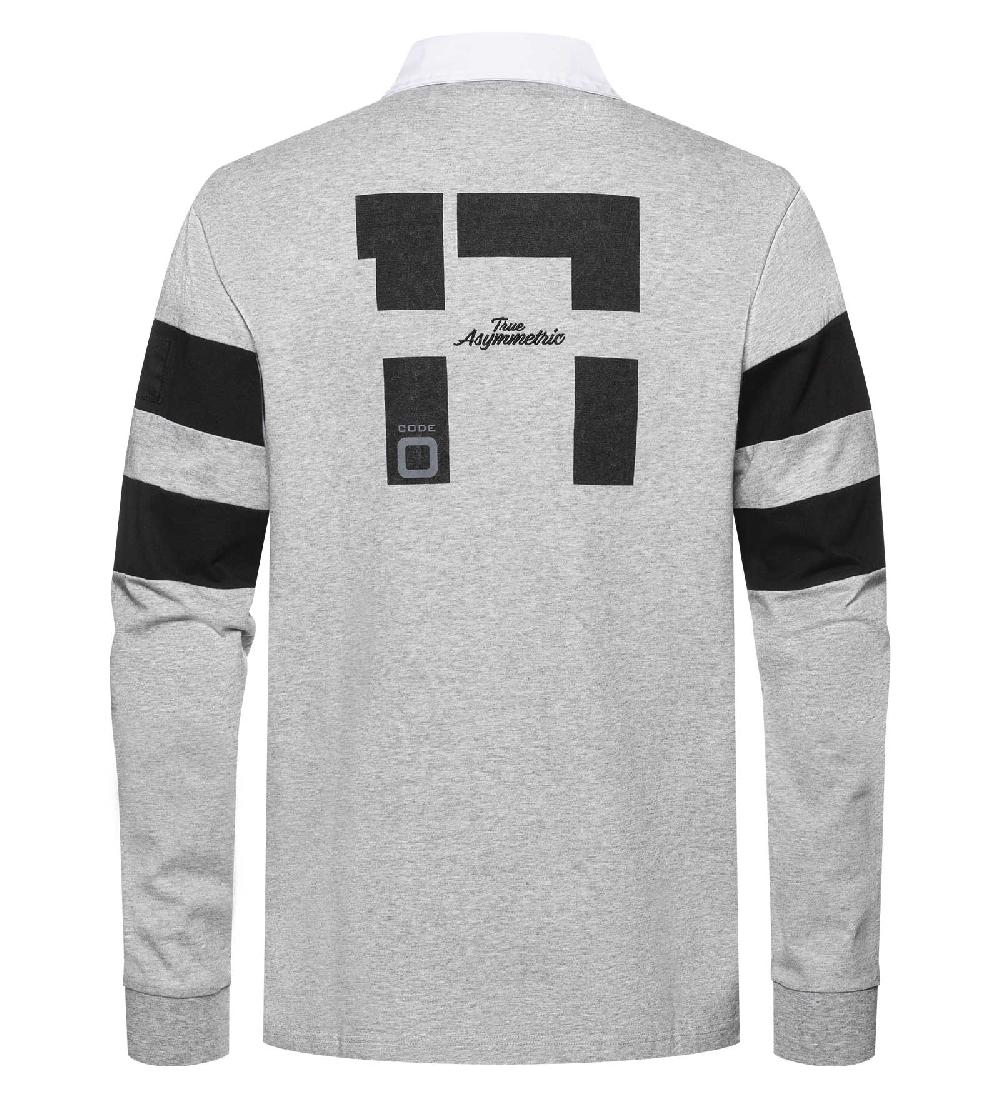 Code Zero CODE-ZERO Rugby Polo Grijs S